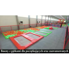TUV Approved Adult Indoor Trampoline Park in Poland